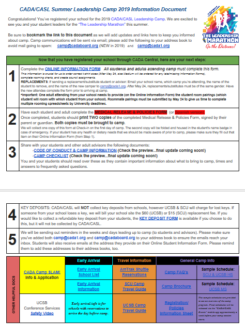 Leadership Application Form Example, Access The Camp Info Doc, Leadership Application Form Example