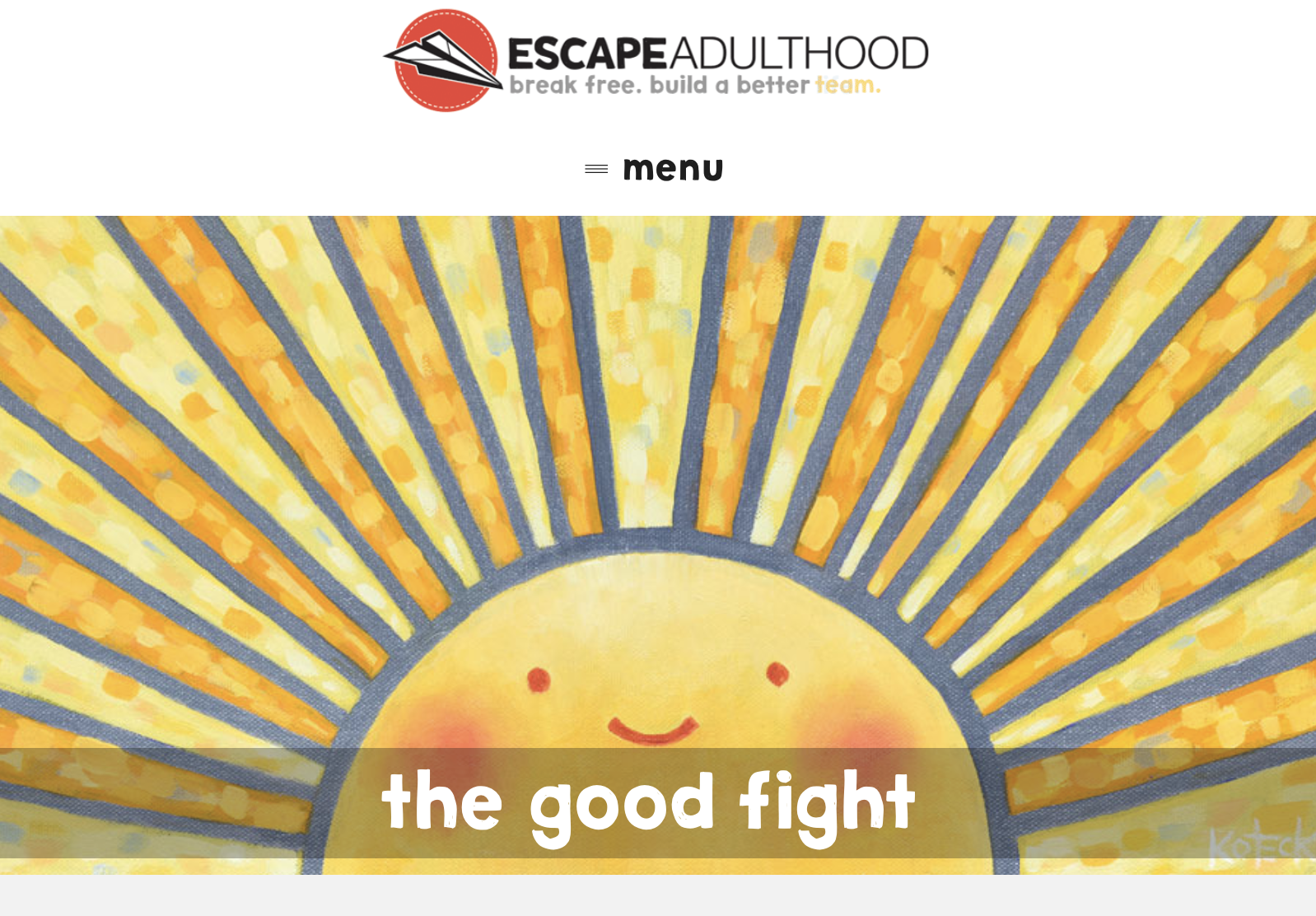Escape Adulthood